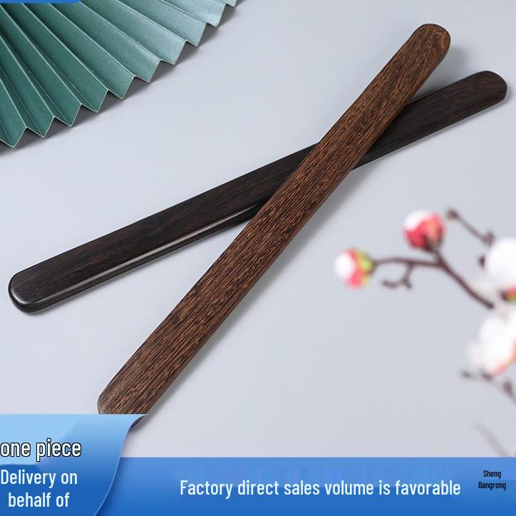 Sandalwood Educational Pointer and Teaching Stick, Solid Wood Ruler Paddle for Classroom Use.