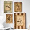 Cool Rustic Wild Western Cowboy Posters Competition Knight Modern Prints Canvas Painting Wall Art Picture Home Living Room Decor
