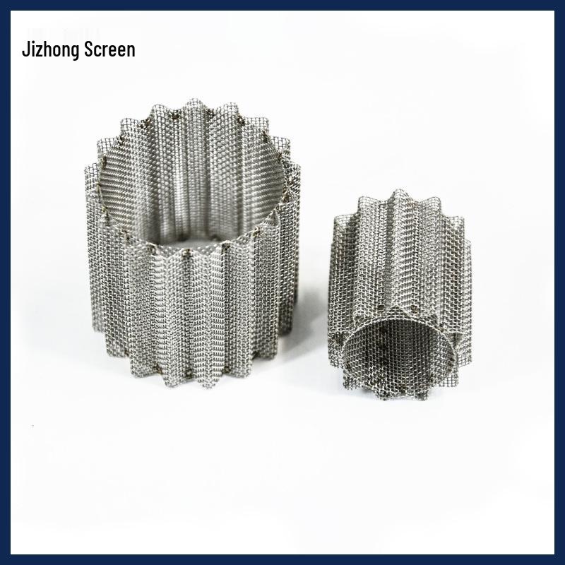 Foldable Wavy Stainless Steel Primary Air Filter Screen Sheets