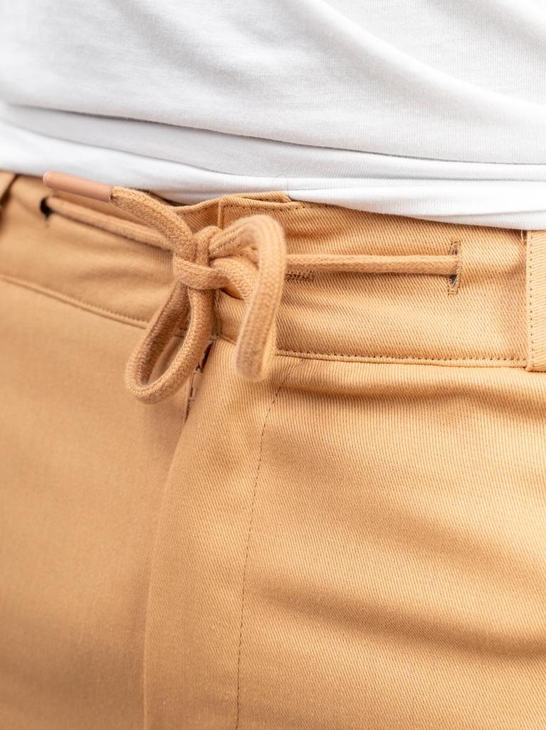 Men's Light Brown Chino Trousers Jigga Wear Chino M