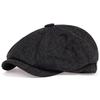 Men Casual Newsboy Hat Peaky Spring Autumn Diamond Check Retro Beret Hat Casual Hats Octagonal Cap Hip Hop Berets