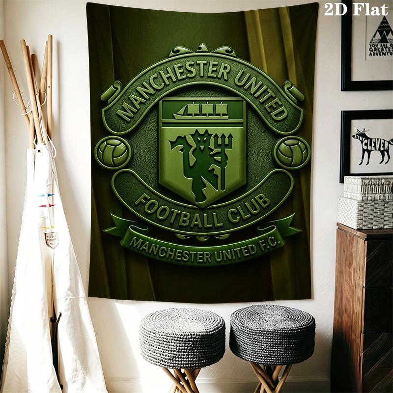 Manchester Football Club Crest Threepiece Set 1 Duvet Cover 2 Pillowcase Without Core Bedding Set Duvet Cover And Pillowcase
