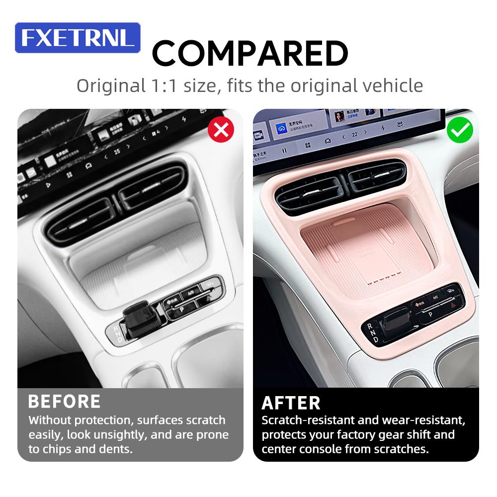 Premium Silicone Center Console Mat For Geely Geome X 2025-2026 Anti-Slip Anti-Scratch Car Interior Cover Accessories