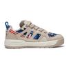 Li-Ning Cloud Non-Slip Shock Absorbing Lightweight Rebound Low-Top Kids Skate Shoes Kids Skate Shoes Brown Blue White YKCT092-7