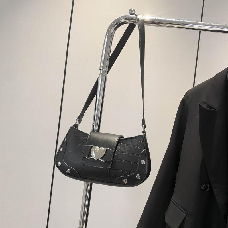 Elegant Women s Minimalist Solid Color Shoulder Bag Chic Korean Summer Crossbody Purse