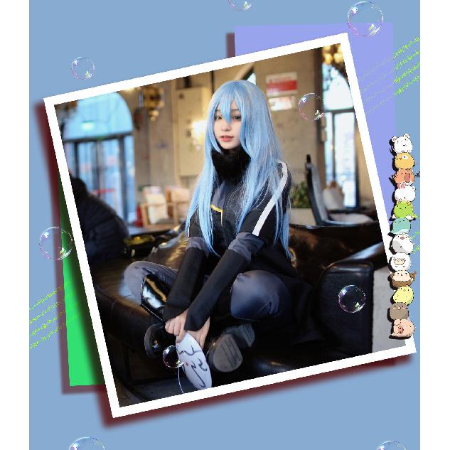 Anime That Time I Got Reincarnated as a Slime Rimuru Tempest Cosplay Costume Uniform Halloween Carnival Party Christmas Play Role Clothes Clothing