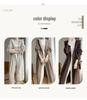 Women's Hooded Over-the-Knee Wool Knitted Cardigan - Thick, Loose, Buttonless Outerwear for Autumn/Winter