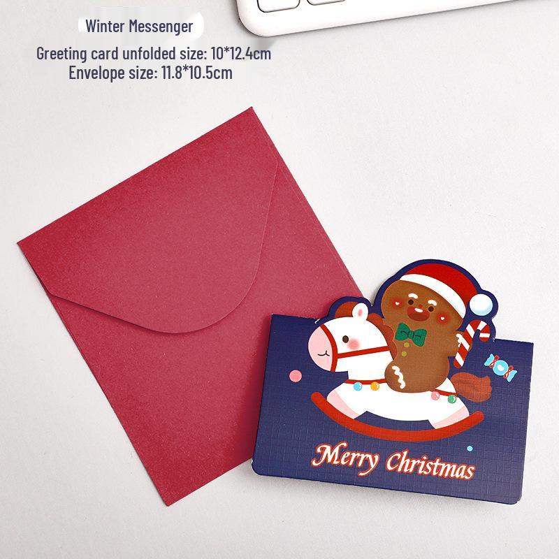 Multifunctional Holiday Greeting Card Set with Envelopes – Perfect for Christmas and Thanksgiving.