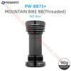 PROWHEEL Bicycle Bottom Bracket RBB68+ MBB73+ MBB68+ BB73+ Threaded Bottom Bracket MTB Bike Bearing MTB Sealed Bearing BB Part