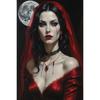 Dark Fantasy Romantic Gothic Vampire Queen Horror Blood Poster Print Wall Art Pictures Canvas Painting Living Room Home Decor