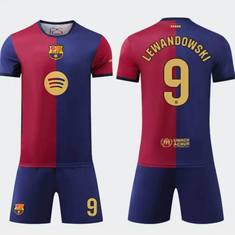 24/25 Barcelona Home Jersey No.9 Lewandowski 26