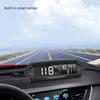 Auto GPS Speedometer With Solar Charging Head Up Display Car Smart Digital Alarm Reminder Meter Electronics Accessories