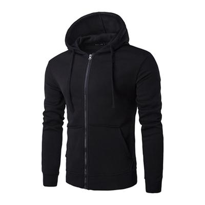 Maglione con cerniera con cappuccio Maglione cardigan da uomo Maglione a maniche lunghe solido
