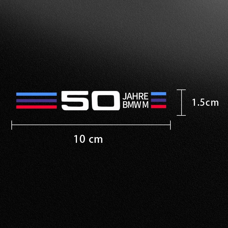 

2025 Hot Car Stickers Interior Decoration Rear View Mirror Fashion Stickers For BMW Series i3 i4 G07 G06 G05 G02 G01 F48 F34 F3 1PCS