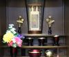 Tiara Modern Standing Scroll for Buddhist 20cm Principal Jodo Shinshu Otaniha [Small] Brown, Altars, Tall, Image, (East)