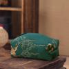 Chinese Style Jacquard Fabric Tissue Box Cover - Elegant Pull-out Design for Desktop and Tea Rooms