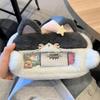 Fluffy Cat Pencil Case Plush Stationery Bag Portable Stationery Organizer