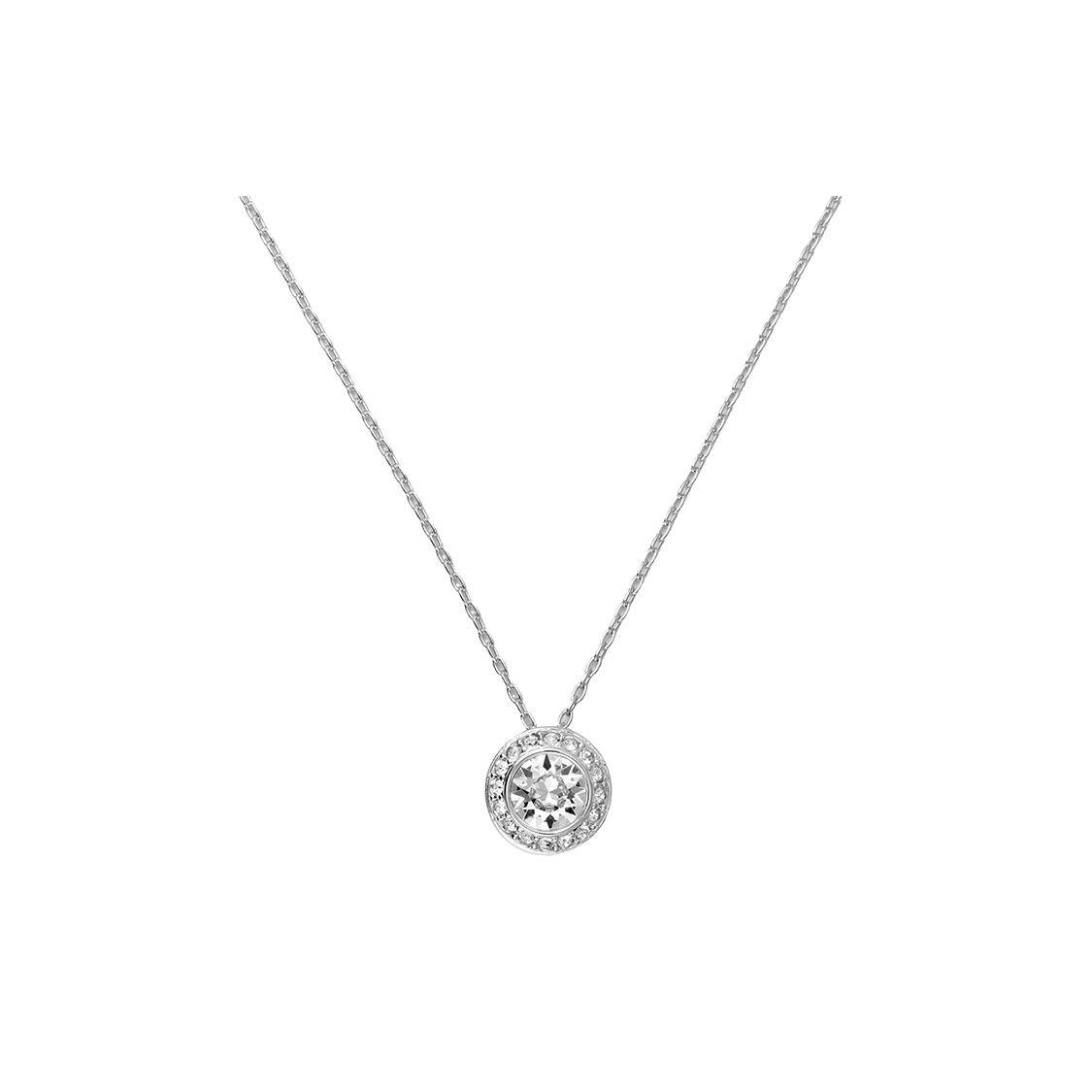 Swarovski Angelic Crystal-Studded Metal Necklace Women necklace 1081938 Box (Random Color)
