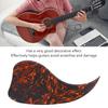 Celluloid+Plastic Acoustic Guitar Pickguard Water Drop Shape Guitar Accessories  For Guitarist