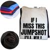 Lustiges Wenn ich diesen Jumpshot verpasse, bringe ich mich um T-Shirts Grafik Streetwear Kurzarm Geburtstagsgeschenke Sommer Style T-Shirt