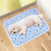 Portable Pet Cooling Pad Cool Mat Dog Beds Sleeping Blanket Breathable Sleeping Kennel Mattress Hot Weather Supplies for Park