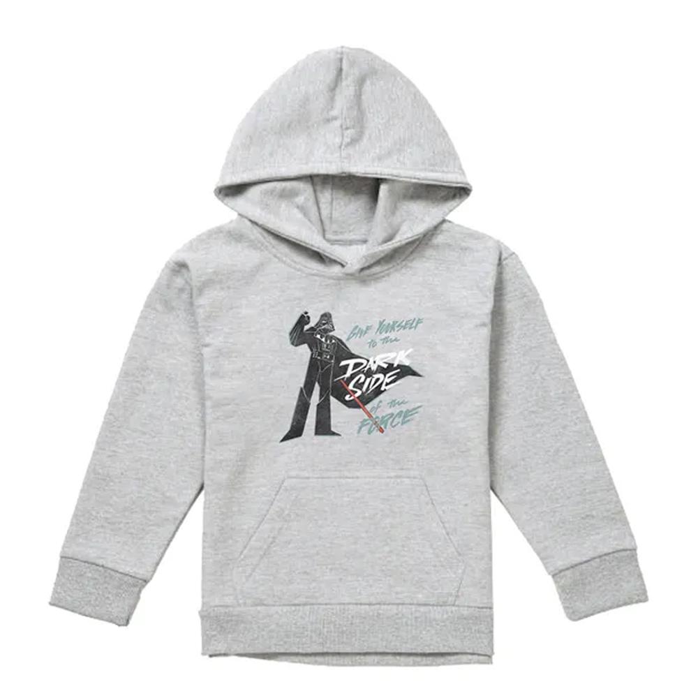 Star Wars Childrens/Kids Give Yourself To The Dark Side Heather Hoodie