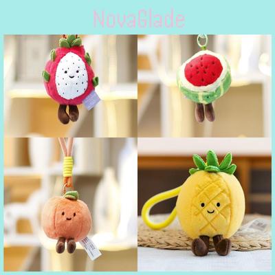 Fruit Series Plush Doll With Polyester Fiber Cute Pineapple For Kids And Girls