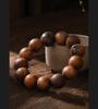 Lightning-Struck Wood Bracelet: Daoist Original Design with Natural Mark