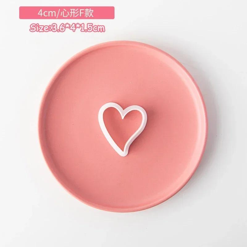 Mini Geometrische Herzform Keksform Valentinstag Liebesherz Ausstechform Fondant Ausstecher Kuchen Dekorieren Backwerkzeug