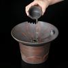 Jianshui Purple Pottery Multi-Functional Exhausted Tea Jar Filter Barrel with Lid Tea Basin TeaCup Tea Wash