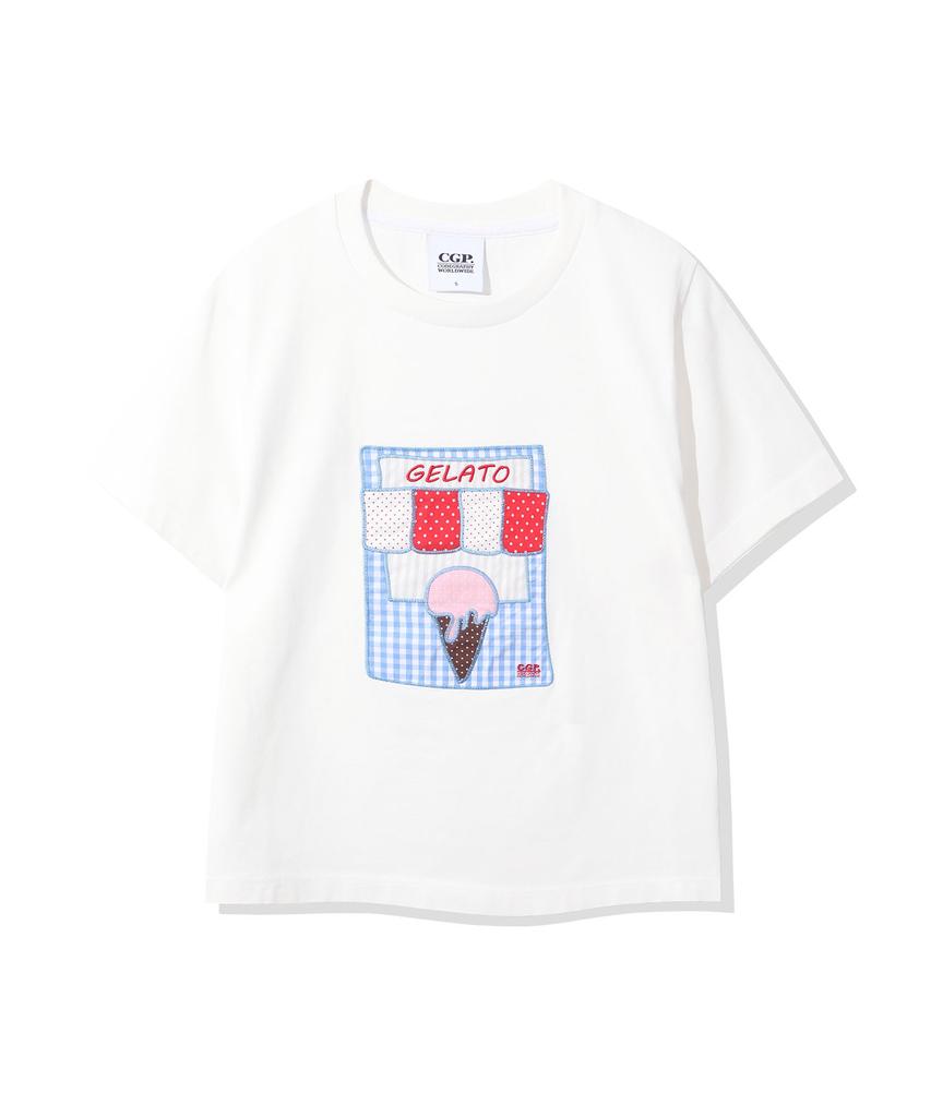 CGP (Women) Gelato Short Sleeve T-Shirt - Off White