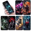 Model Rider Cool Phone Case For Xiaomi Redmi Note 15 14 13 12 12S 11E 11 11S Pro Plus 4G 5G Black Soft TPU