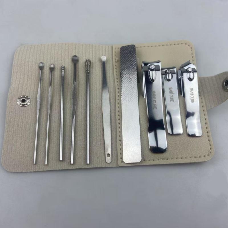 

Набор из 10 предметов для стрижки ногтей и маникюра – Портативные инструменты для ухода за ногтями