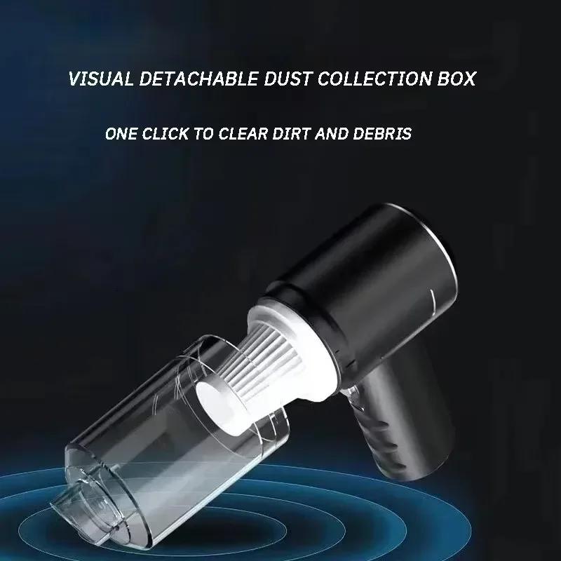 Portable Small Vacuum Cleaner - Multi-Purpose Vehicles & Household Handheld Car Vacuum Cleaner