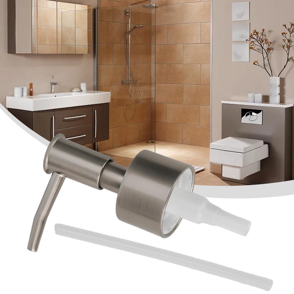 Shower Gel Pump Head with 28mm Thread Leak Proof and Suitable for Various Bottles for Home and Professional Use