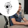 Recording Microphone Suspension Shock Mount Clip Clamp Studio Stand Equipment For Podcasting Accessories