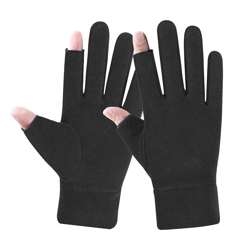 

Флисовые перчатки мужские осенние флисовые теплые перчатки для езды на электромобиле спортивные флисовые перчатки для защиты от холода average size
