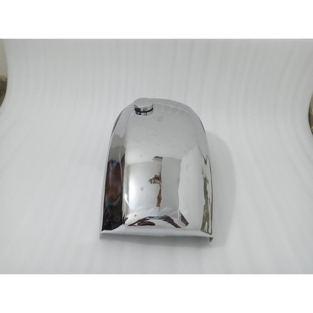 Norton Dominator Wideline Model 88 99 Steel Petrol Tank Chrome & Silver Painted