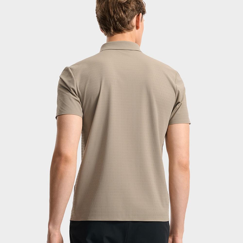 New FILA Polo Shirts Men's Light Coffee BN F11M532107F-BN