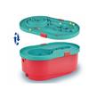Jeu de construction - hape - quadrilla stack track bucket set - enfant - 4 ans - mixte - blanc