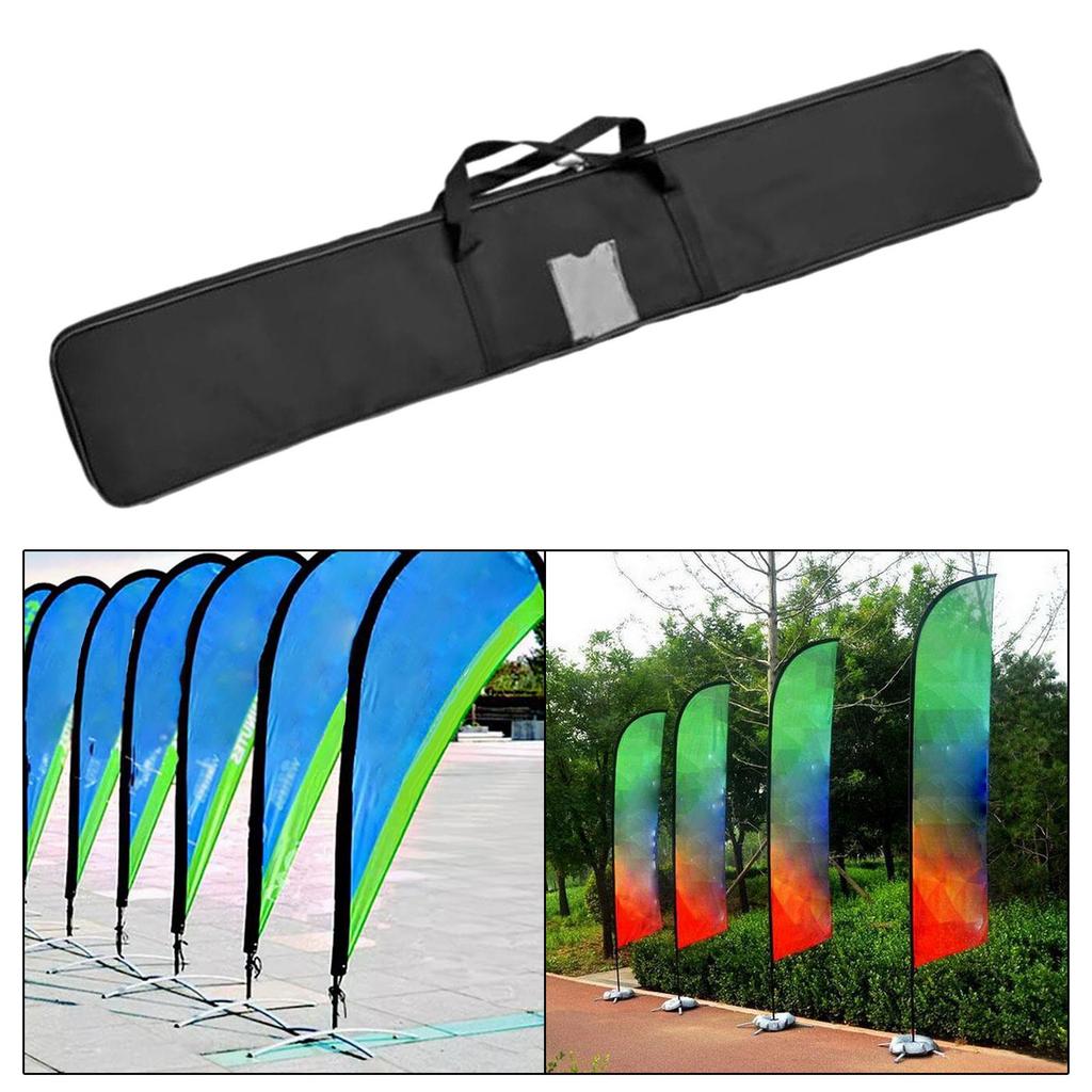 Fahnentragetasche Tragbare Wasserdichte Federflaggen-Aufbewahrungstasche für Tropfenflagge Federstange Federflagge Werbeflagge