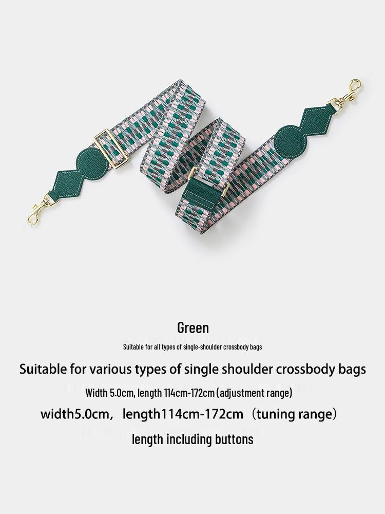 Adjustable Length Wide Shoulder Strap for European & American Style Crossbody Bags