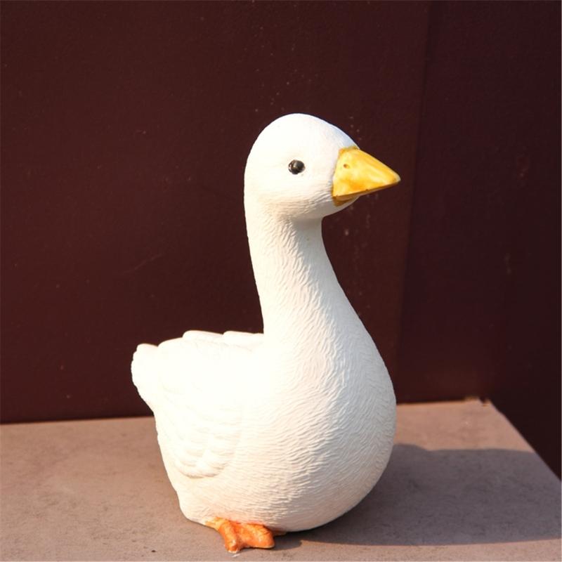 3D Gooses Animal Figurine Silicone Candle Molds for Candle Soap Making Gypsum Decoration Cement Clay Silicone Molds