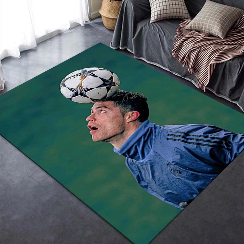 2025 Nieuw C Ronaldo Tapijt Vloerkleed voor Woonkamer Slaapkamer Huis Bank Decoratie, Kinderen spelen Antislip Vloermat25