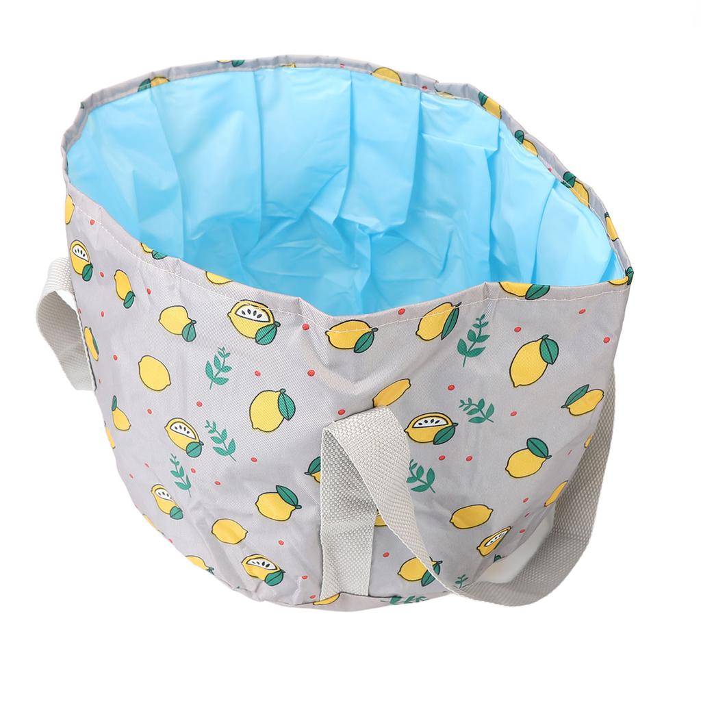 Portable Travel Foot Bath Tub Waterproof High Temperature Resistance Collapsible Foot Bath Basin