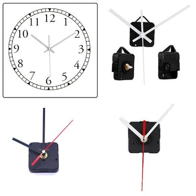 Stiller Stunden-/Minuten-/Sekunden-Uhrwerk-Mechanismus Quarz-Uhrwerk Teile Wanduhr Ersatz