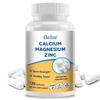Kalzium-Nahrungsergänzungsmittel, Mit Magnesium, Zink, Glutaminsäure Hcl, 120 Kapseln