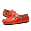Men's Casual Loafers Flats Driving Shoes Slip-on Boat PU Shoes