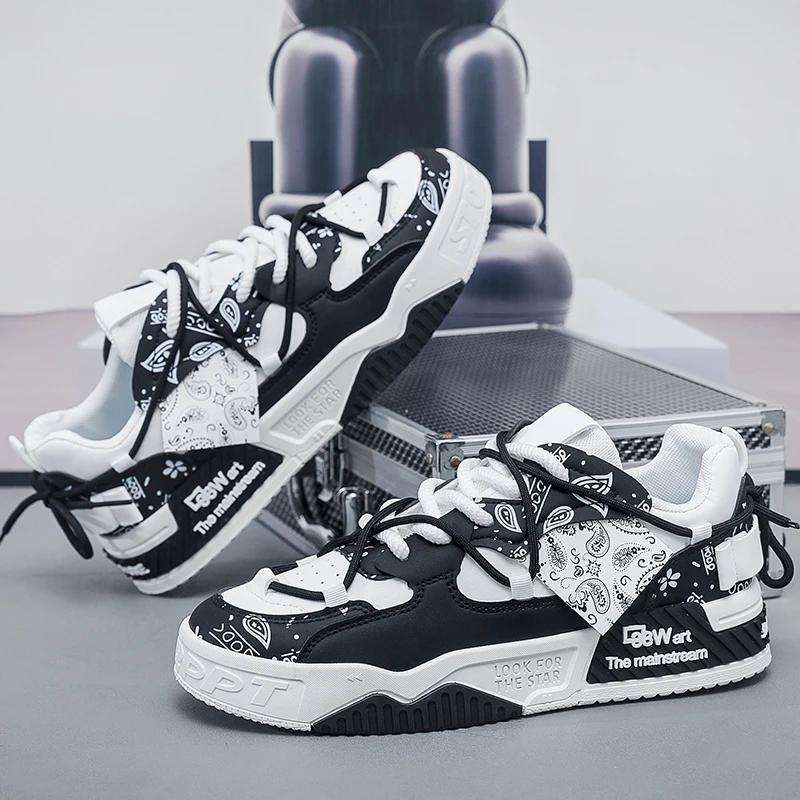 2025 New Summer Men's Shoes VersatileNiche Original Casual Flat Shoes Sport Thick Bottom Increased Height Bread Trendy Shoes