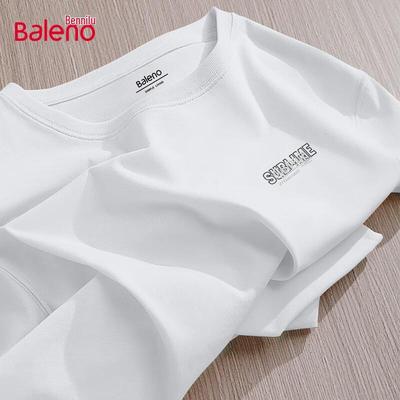 Baleno Men's JPB Print Long Sleeve Cotton T-Shirt